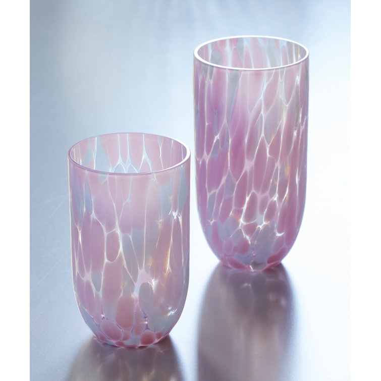 Mariposa Sip Sip Rosa Splash Stemless Wayfair Canada